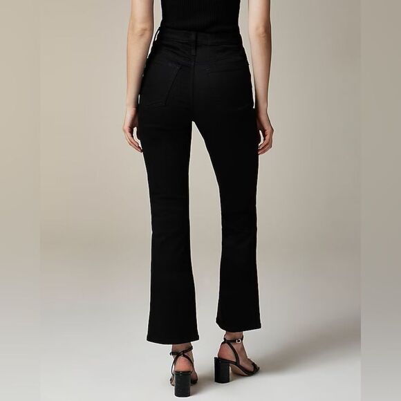 NWT J CREW Curvy slim jean in 2003 super-stretch in True Black - Picture 3 of 6